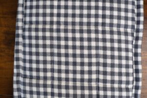 White and Blue Gingham Hot Pad