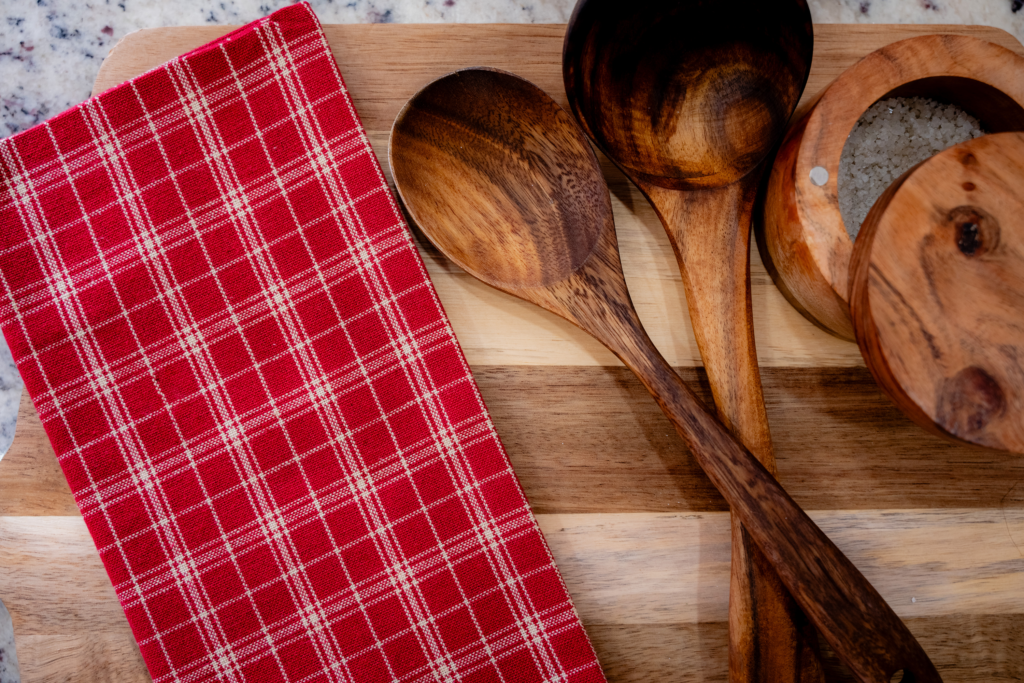 Red Checkered Tea Towel