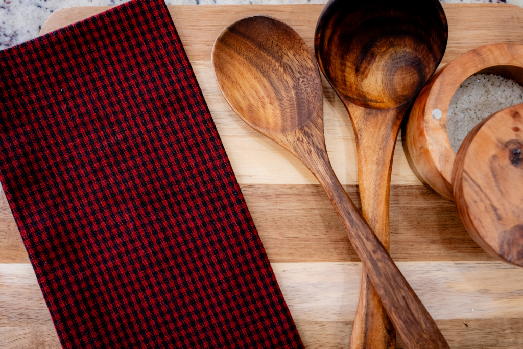 Red Buffalo Check Tea Towel
