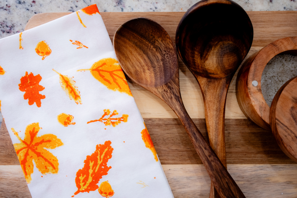Autumn Leaves Tea Towel